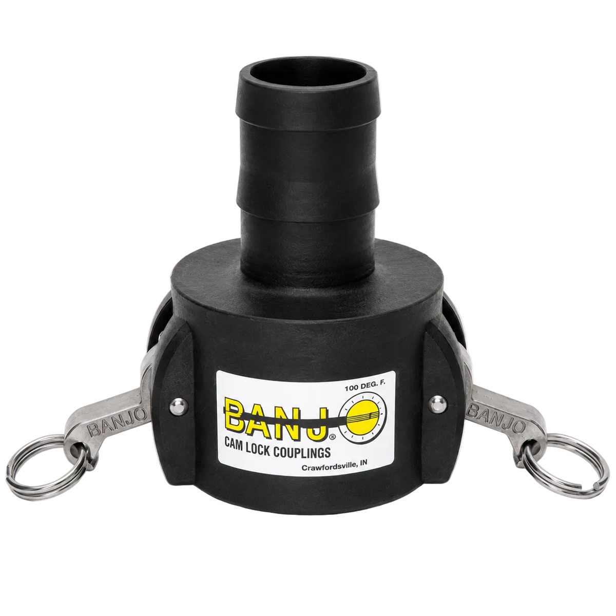 1" Female Coupler x 1" Hose Barb